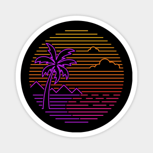 Sunrise Summer Magnet